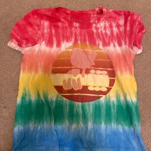 Graphic Tie-Dye Tee